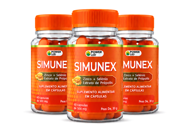 Kit Simunex com 3 frascos