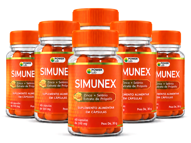 Kit Simunex com 6 frascos